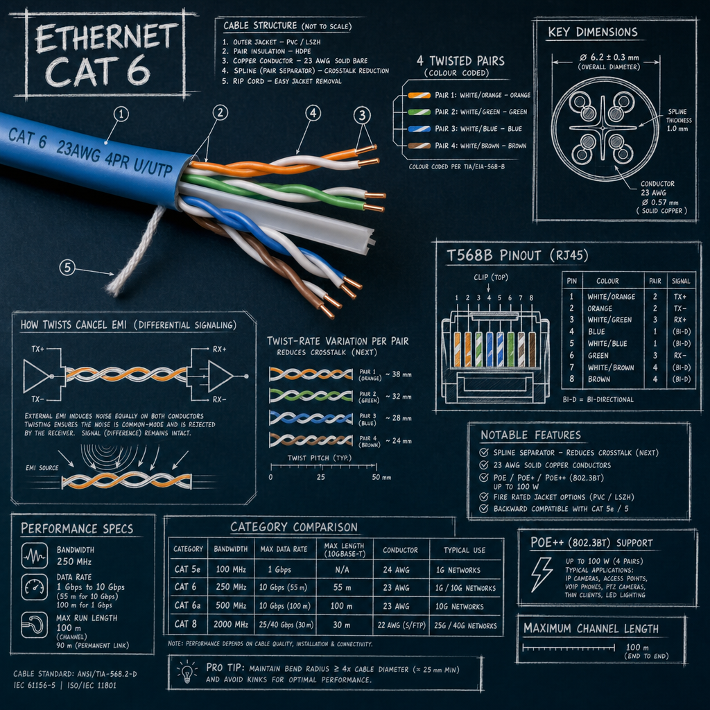 Cat 6 Ethernet