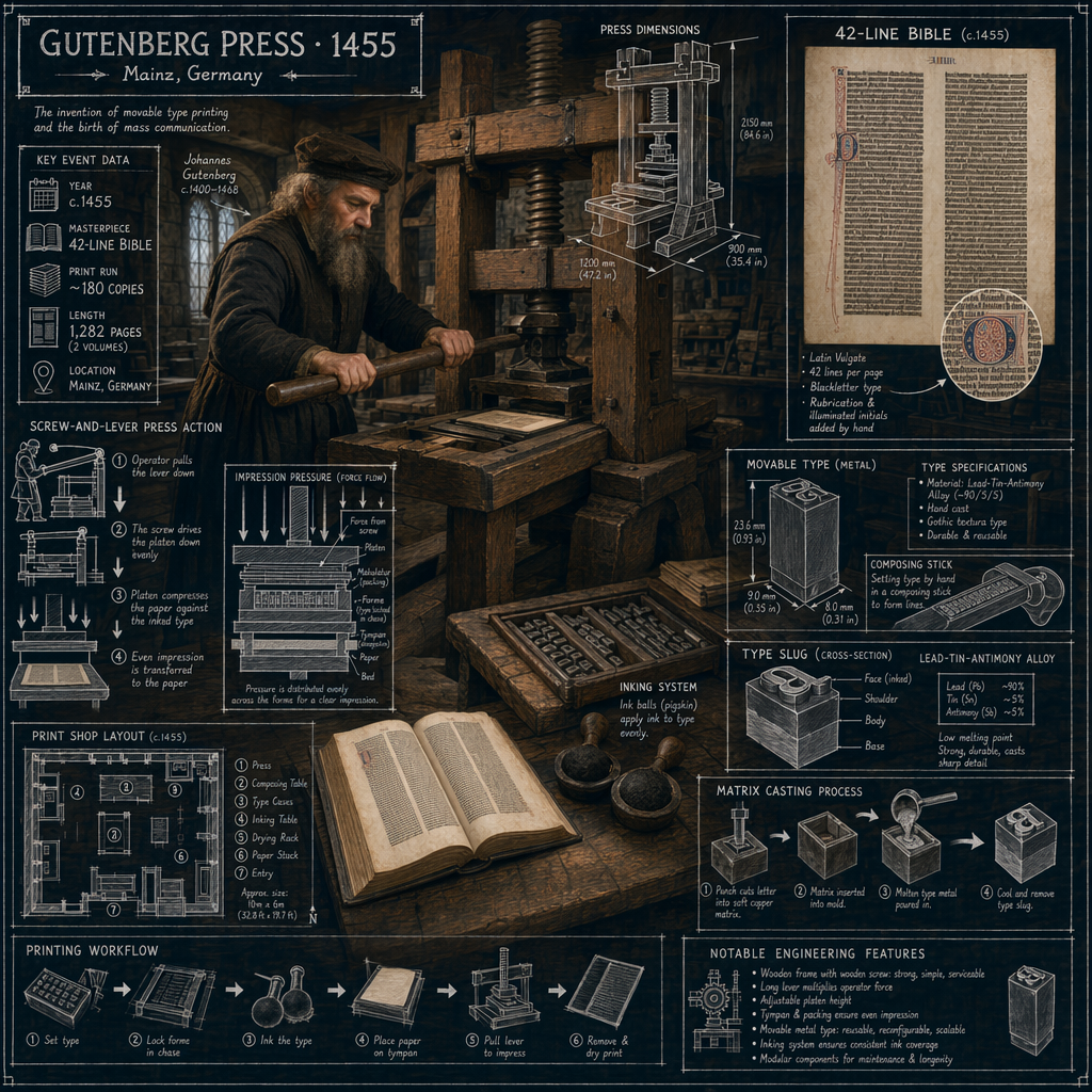 Gutenberg Printing Press