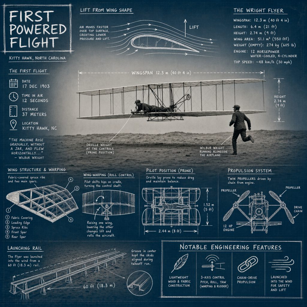 Wright Brothers First Flight